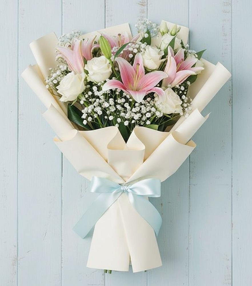 Букет цветов из: Лилии в Магасе