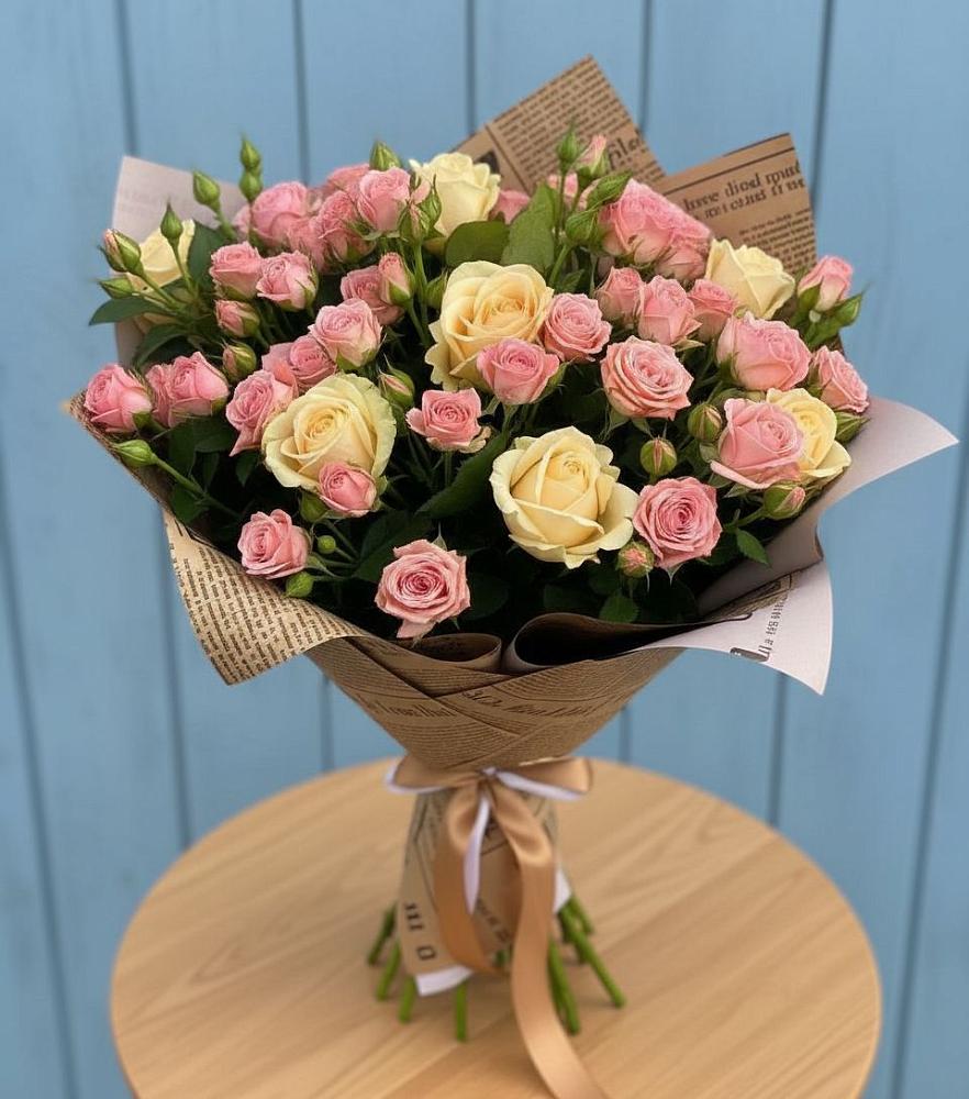 Букет цветов из: Розы в Магасе