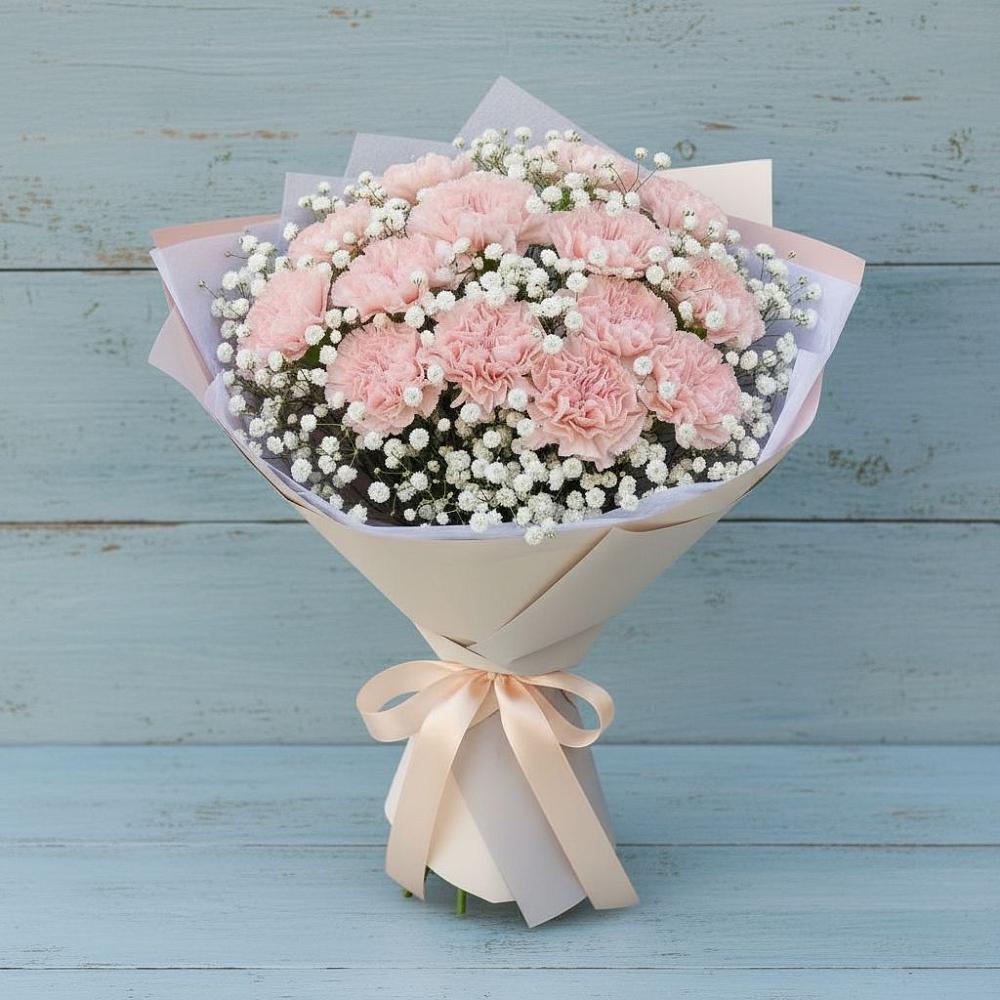 Букет цветов из: Гвоздики в Магасе