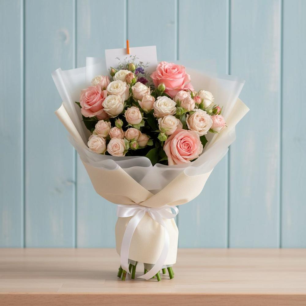 Букет цветов из: Розы в Магасе