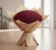 Букет 101 Красная роза в Магасе