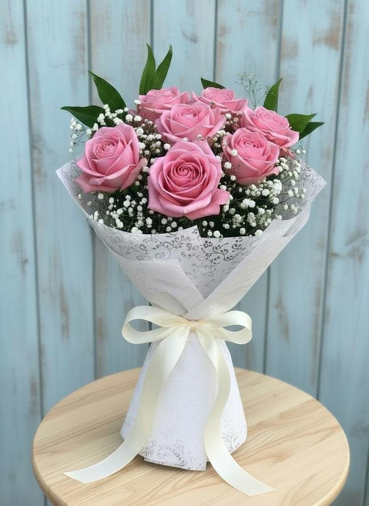 Букет цветов из: Розы в Магасе