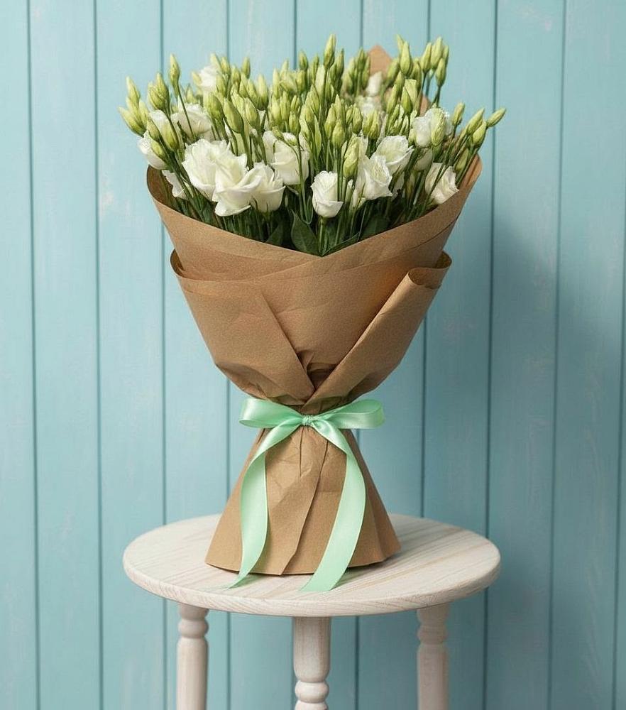 Букет цветов из: Лизиантусы в Магасе