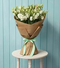 Букет цветов из:  Лизиантусы в Магасе