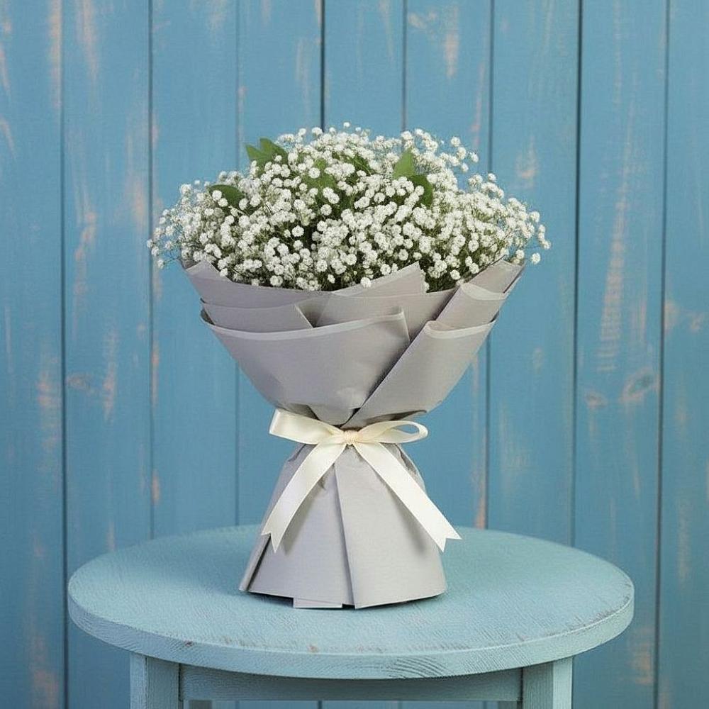 Букет цветов из: Гипсофила в Магасе