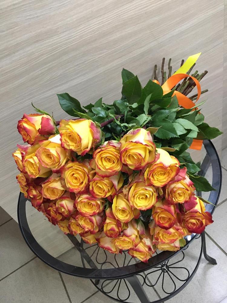 Букет Желтые розы в Магасе