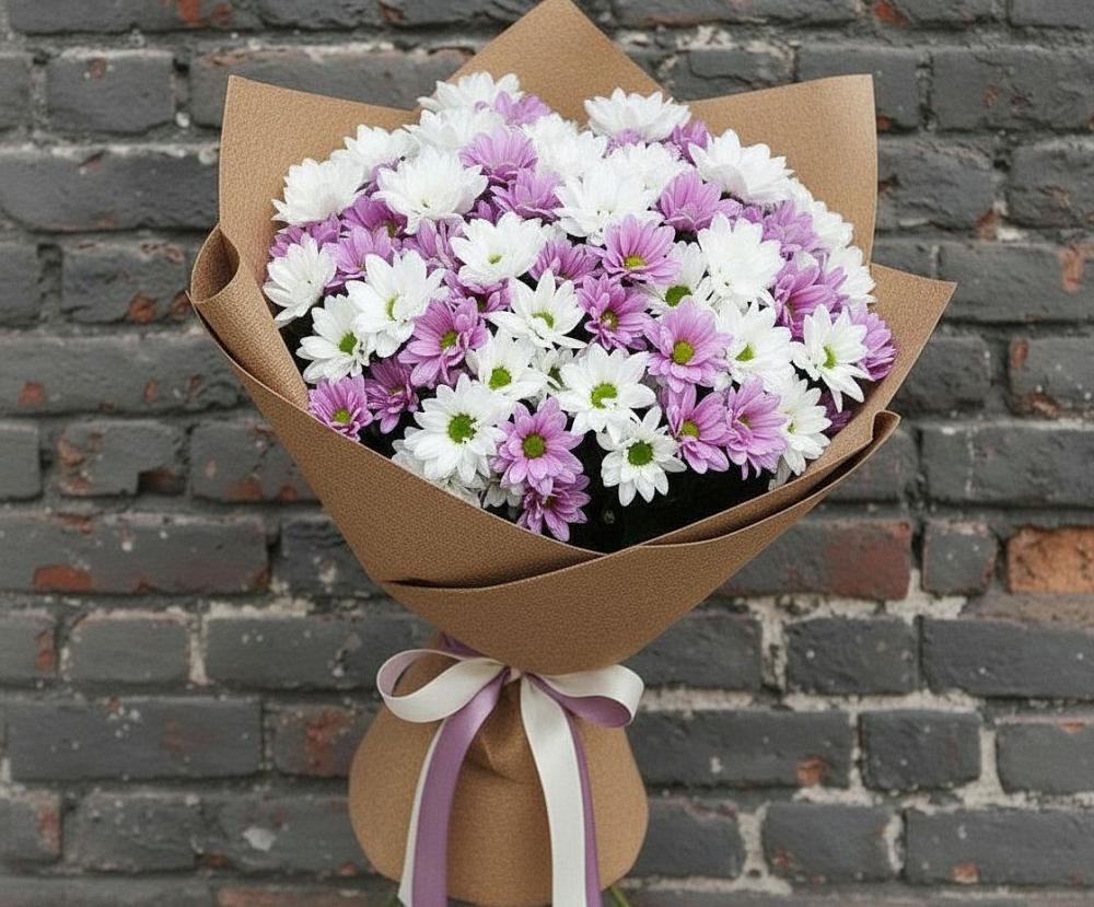 Букет цветов из: Хризантемы в Магасе