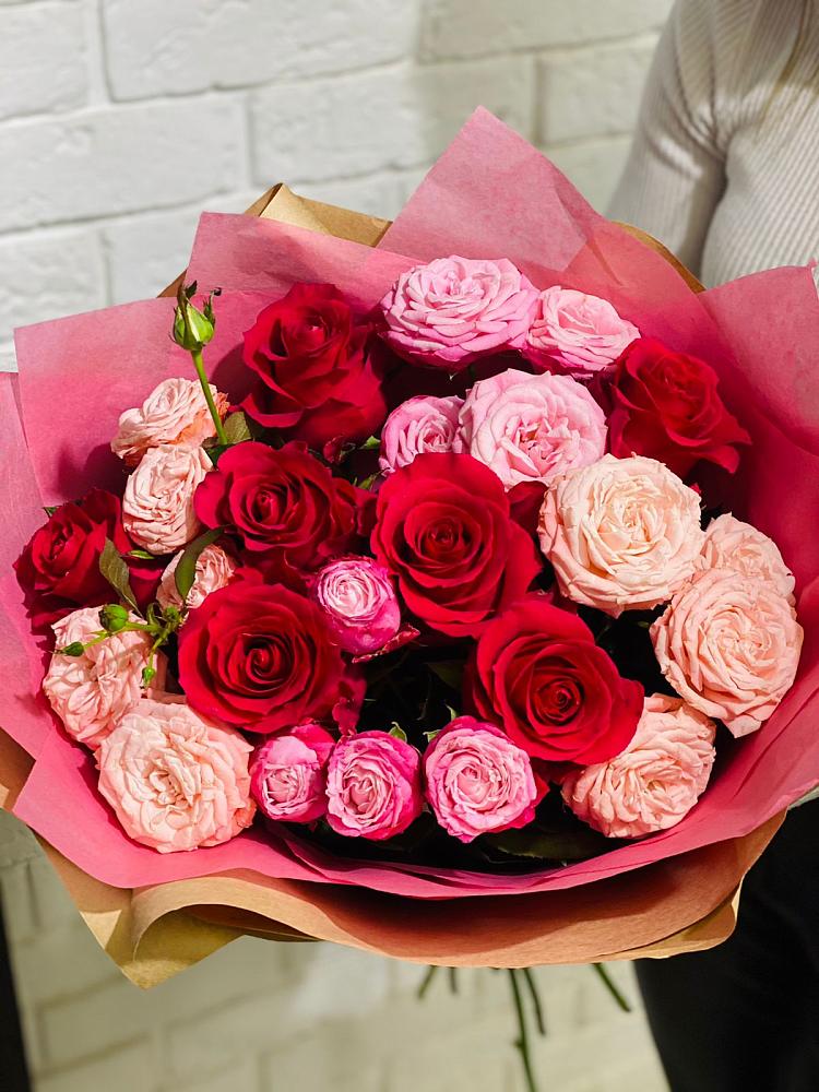 Букет цветов из: Розы в Магасе