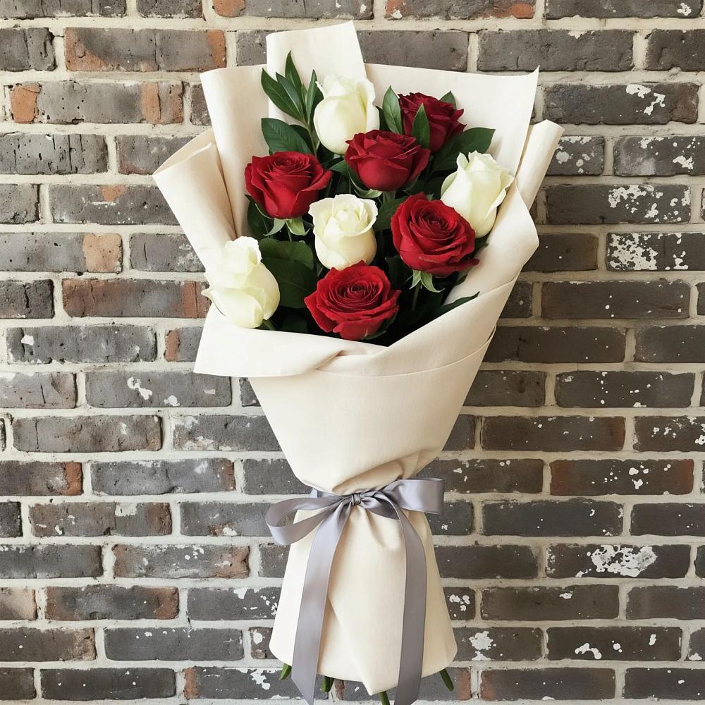 Букет цветов из: Розы в Магасе