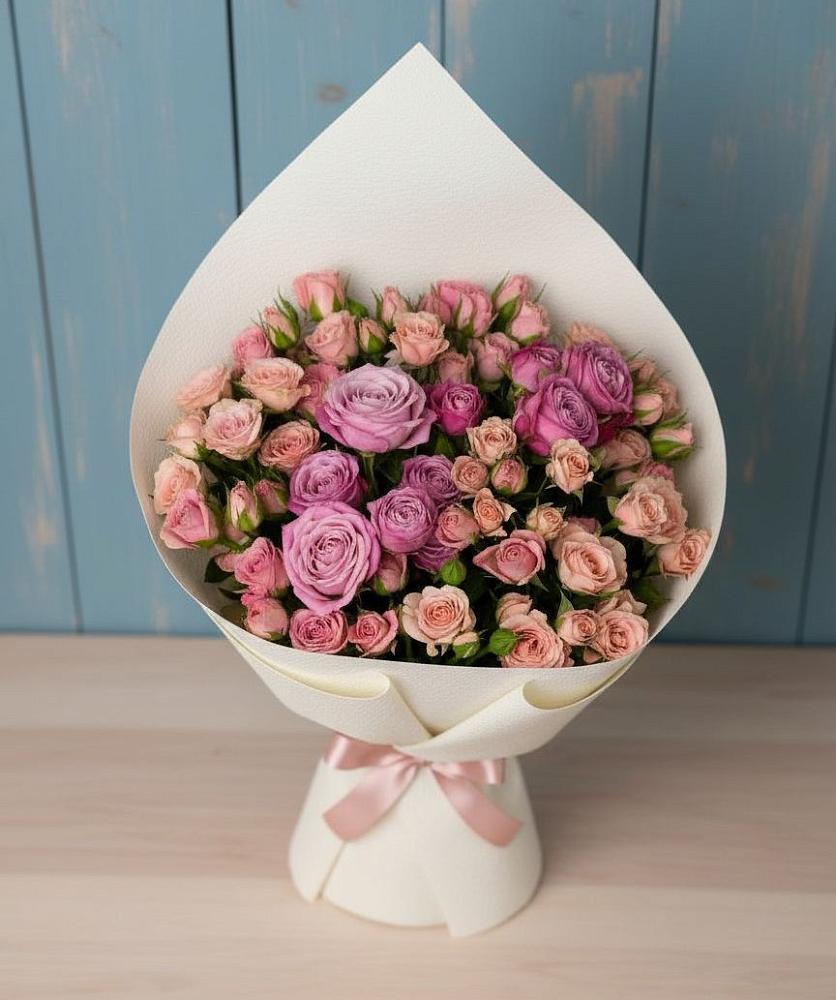 Букет цветов из: Розы в Магасе