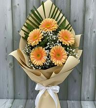 Букет цветов из:  Герберы в Магасе