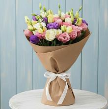 Букет цветов из:  Лизиантусы в Магасе