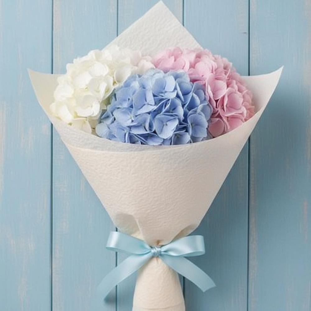 Букет цветов из: Гортензия в Магасе